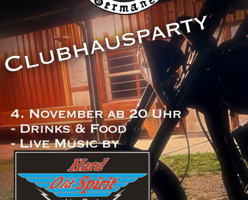 Flyer Clubhausparty Sons of Liberty MC